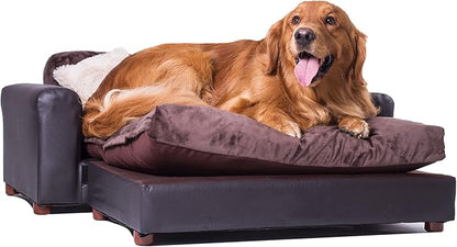 Personalized Leatherette Pet Bed