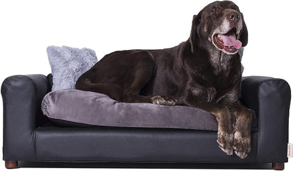 Personalized Leatherette Pet Bed