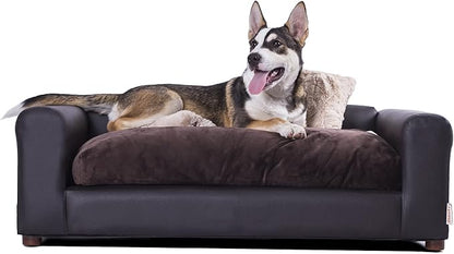 Personalized Leatherette Pet Bed